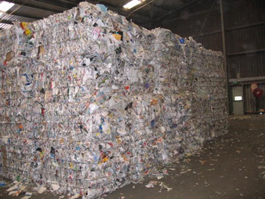 Associated Plastic Recyclers buys baled paper and card